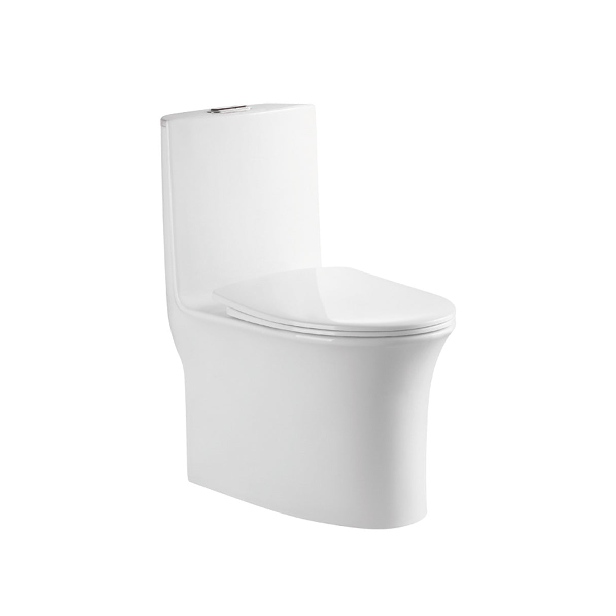 Rimless One-Piece Toilet 8612 (710x390x770 mm)