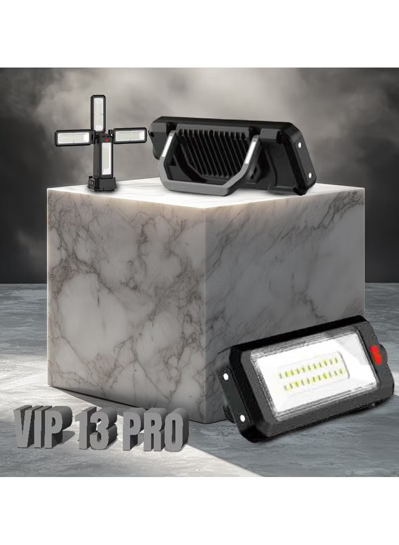 Toby’s VIP-13 PRO 4000mAh Camping Light – Portable Outdoor Party & Picnic Lamp