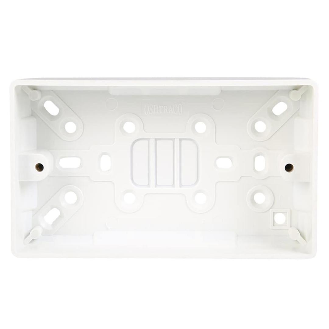 Uk Standard Double Pvc Box