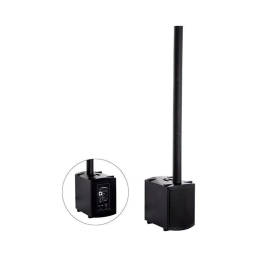 GEEPAS Portable Column PA System Speaker – Black