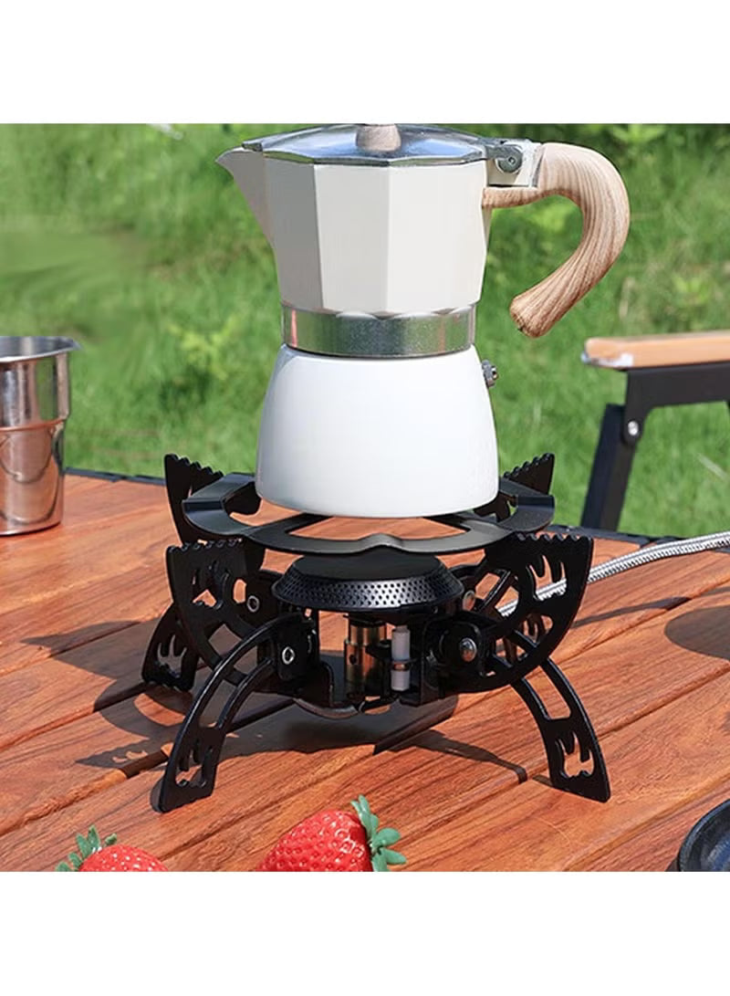Toby’s Gas Stove-03 – Foldable Small Camping Stove with Piezo Ignition