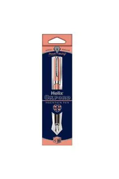 HELIX | Fountain Pen – Rose Gold, Blue Ink, 1 Pc