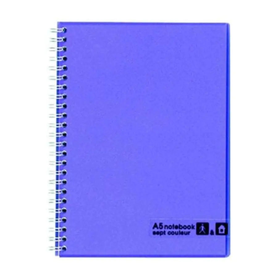 MARUMAN | Sept Couleur Notebook A5 80 Sheets – Purple