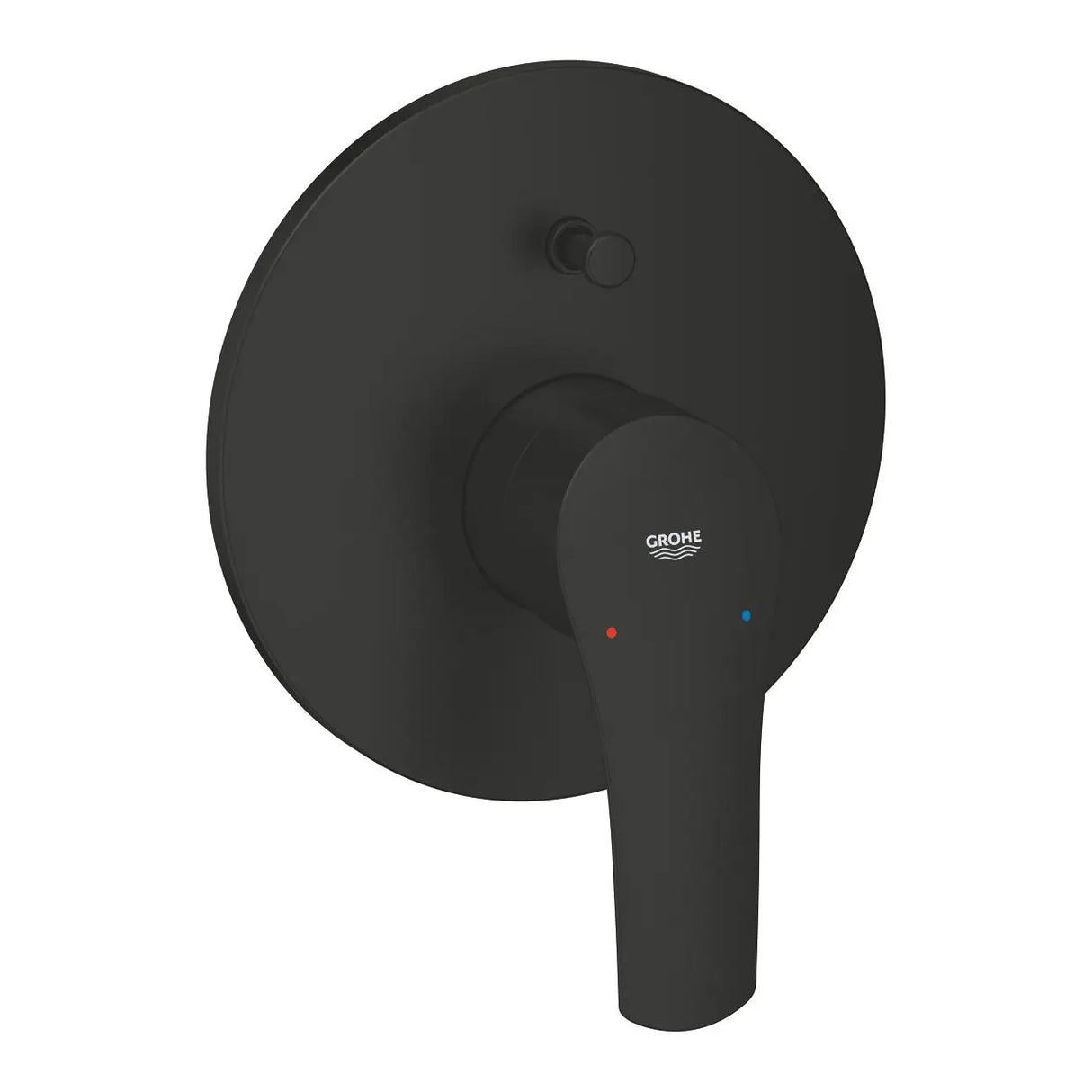 GROHE Concealed Bath & Shower System with Eurosmart Mixer, Tempesta 250 Head Shower & Rainshower Outlet Black Finish)