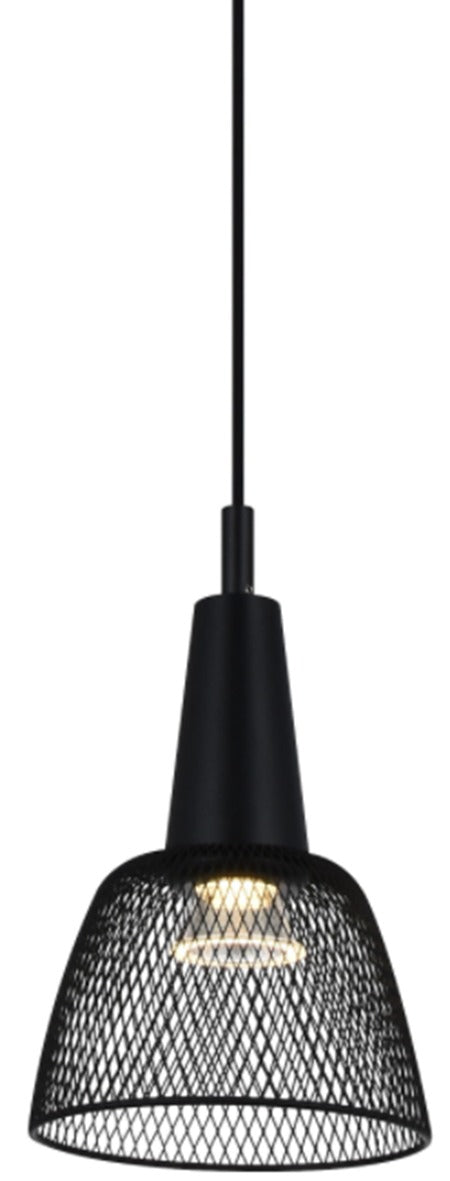 Pendant Lamp - 8998PB/1 Black D160 LED 8W