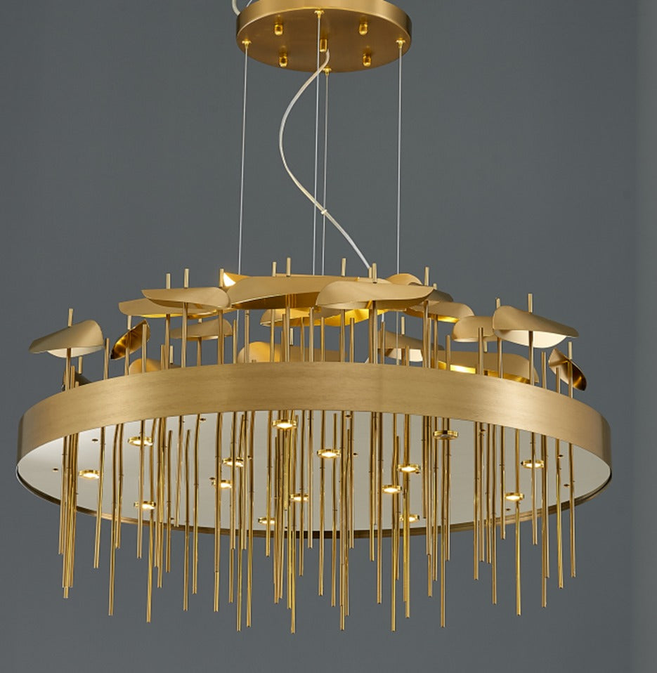 Pendant Lamp - 8109P/R Brass D800 LED 27W