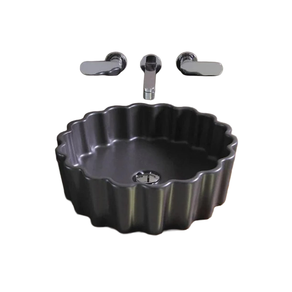 حوض Doppio Zero DZ46L Lava Gray Matt CT