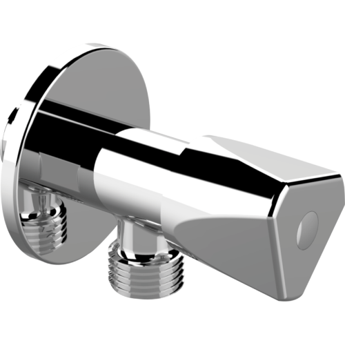 FD010 ITALTARY Angle Valve IT-HWSA6717 – Brass Chrome Quarter Turn Wall Mounted Stop Valve