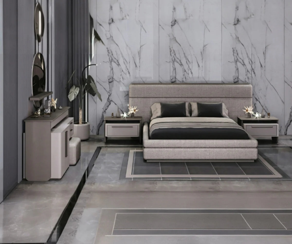 طقم غرفة نوم فاخر من إيباك مكون من 9 قطع - عبوة كاملة من 34 صندوقًا