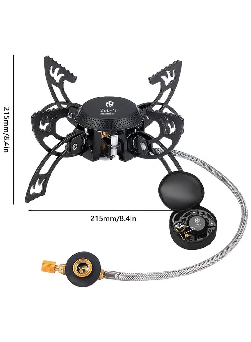 Toby’s Gas Stove-03 – Foldable Small Camping Stove with Piezo Ignition