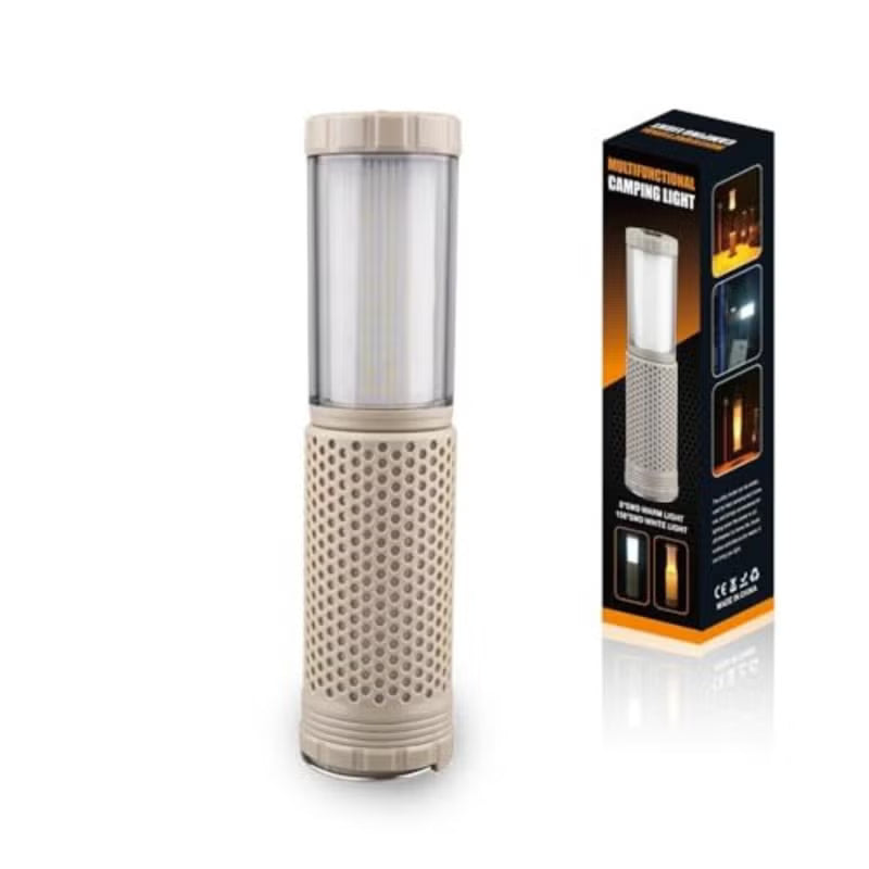 Toby’s CPL-T33 Multifunctional Rechargeable Camping Light with Warm & White LED