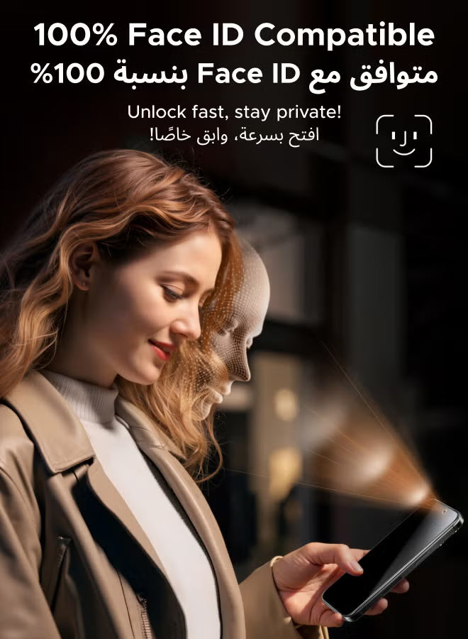 2Pack iPhone 17 Screen Protector With Auto Alignment Kit Anti-Spy, Privacy Protection, Anti-Fingerprint, Easy Installation, Shockproof Glass, No-Residue Adhesive, Smooth Touch