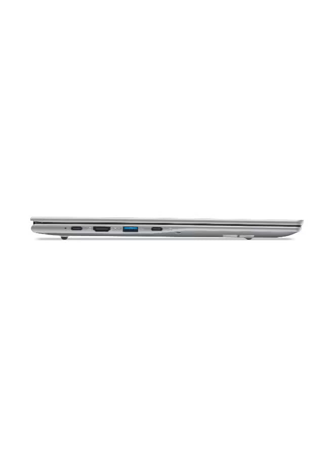 Acer Aspire Lite 15.6-Inch Full HD Laptop, Core 5 120U, 16GB DDR5 RAM, 512GB SSD, Windows 11 Home, English/Arabic, Light Silver