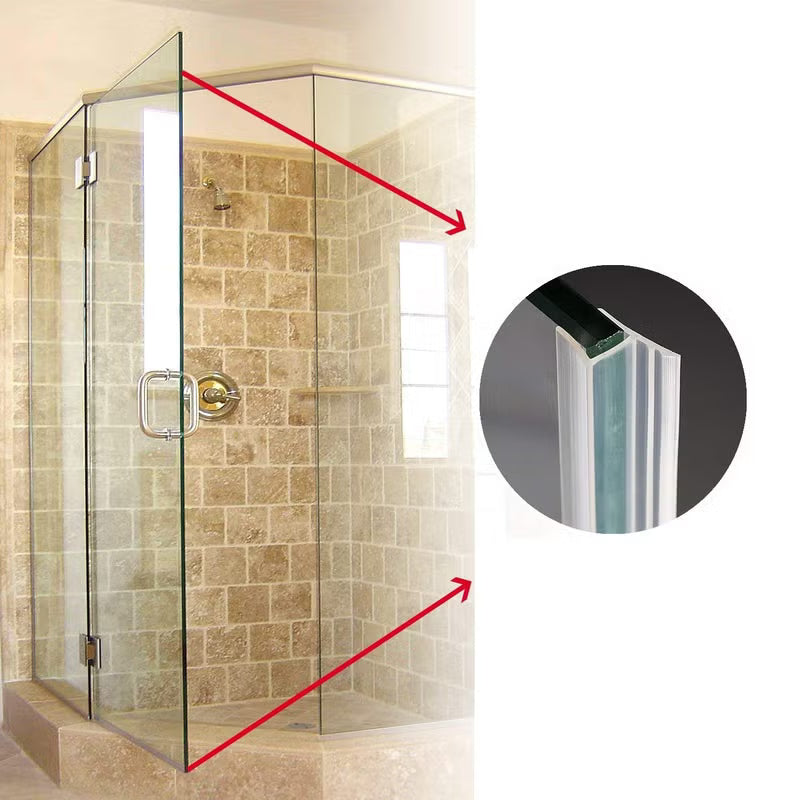Zengest Shower Glass Door Seal Strip