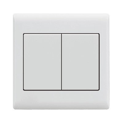 MODI V1 Ivory V1-004 2 Gang 2 Way Switch