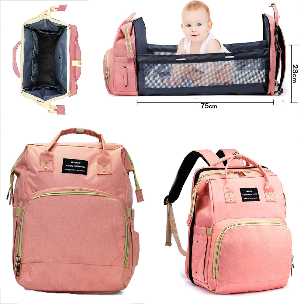 Baby Diaper Bag 2 In 1