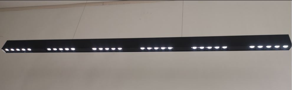 90W Slim LED Light – 2000mm Black | LBS-X54100
