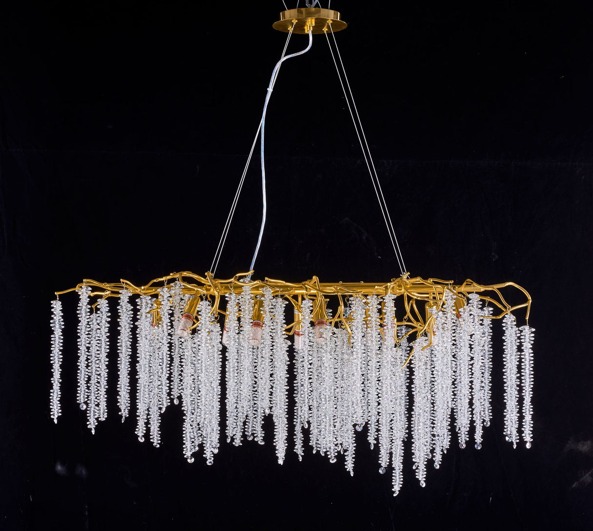 Chandelier - OMG0824-L120 E14*10 (3000K) Gold