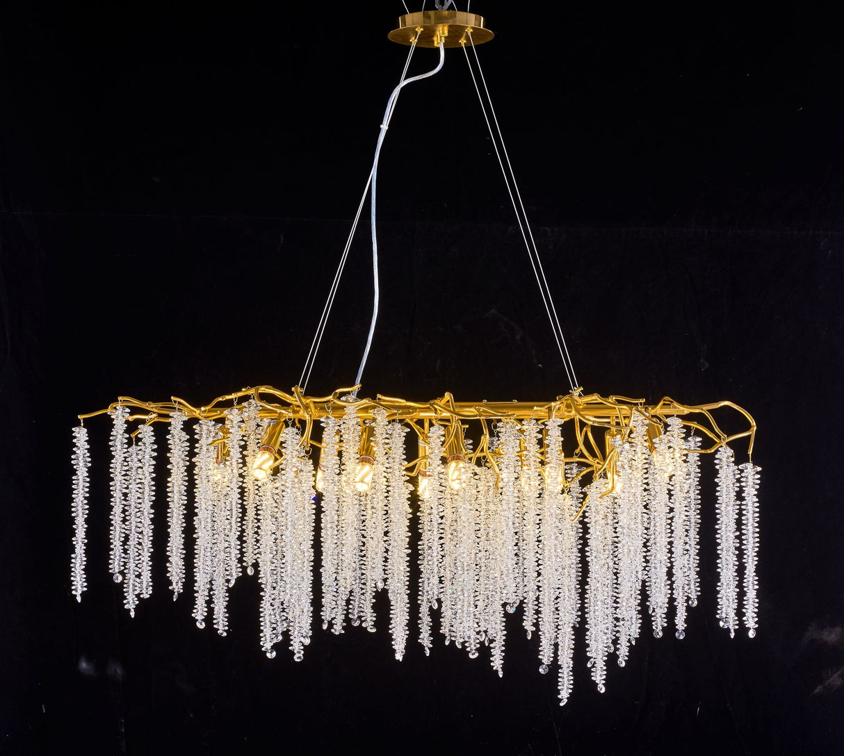 Chandelier - OMG0824-L120 E14*10 (3000K) Gold