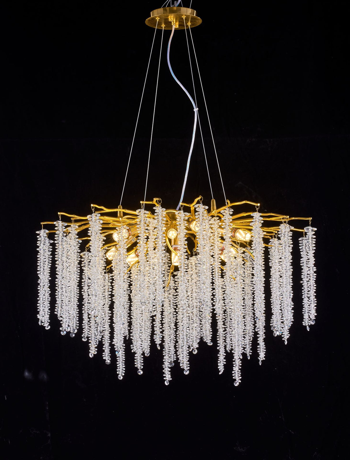 Chandelier - OMG0824-D80 E14*10 (3000K) Gold