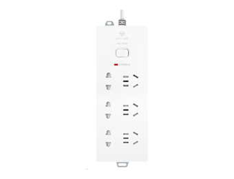 GONGNIU Universal Extension Socket D3030-30 3M Power Strip with Multiple Outlets
