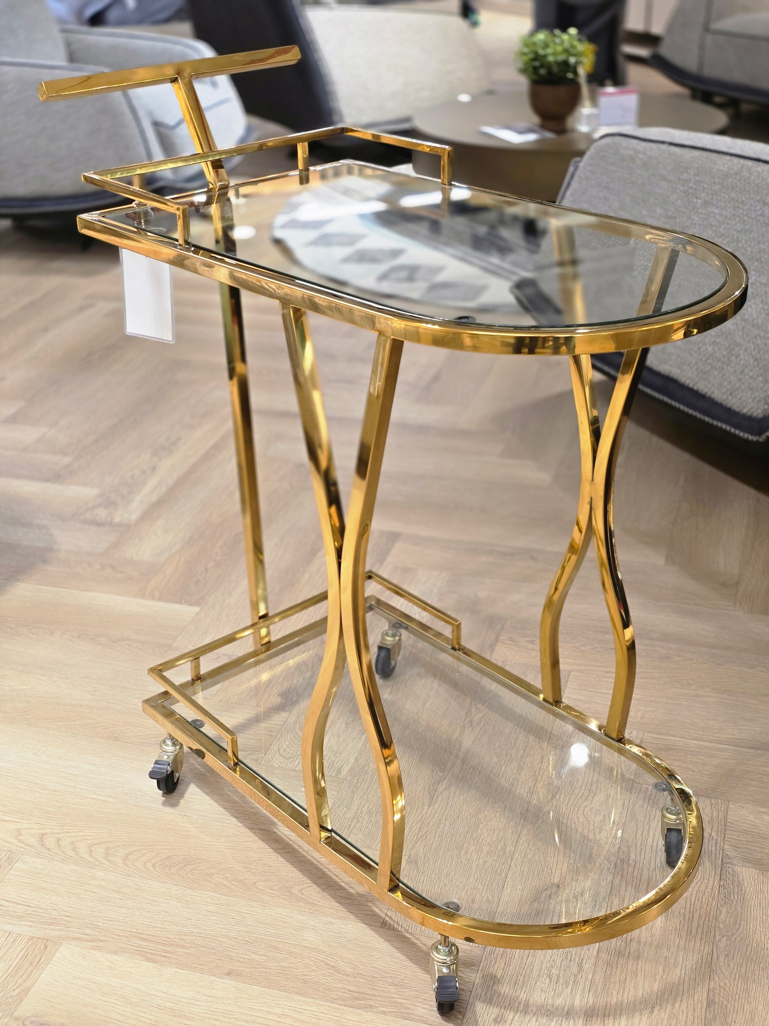 Glass Trolley DC1053