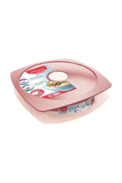 MAPED Picnik Adult Lunch Plate – Brick Red