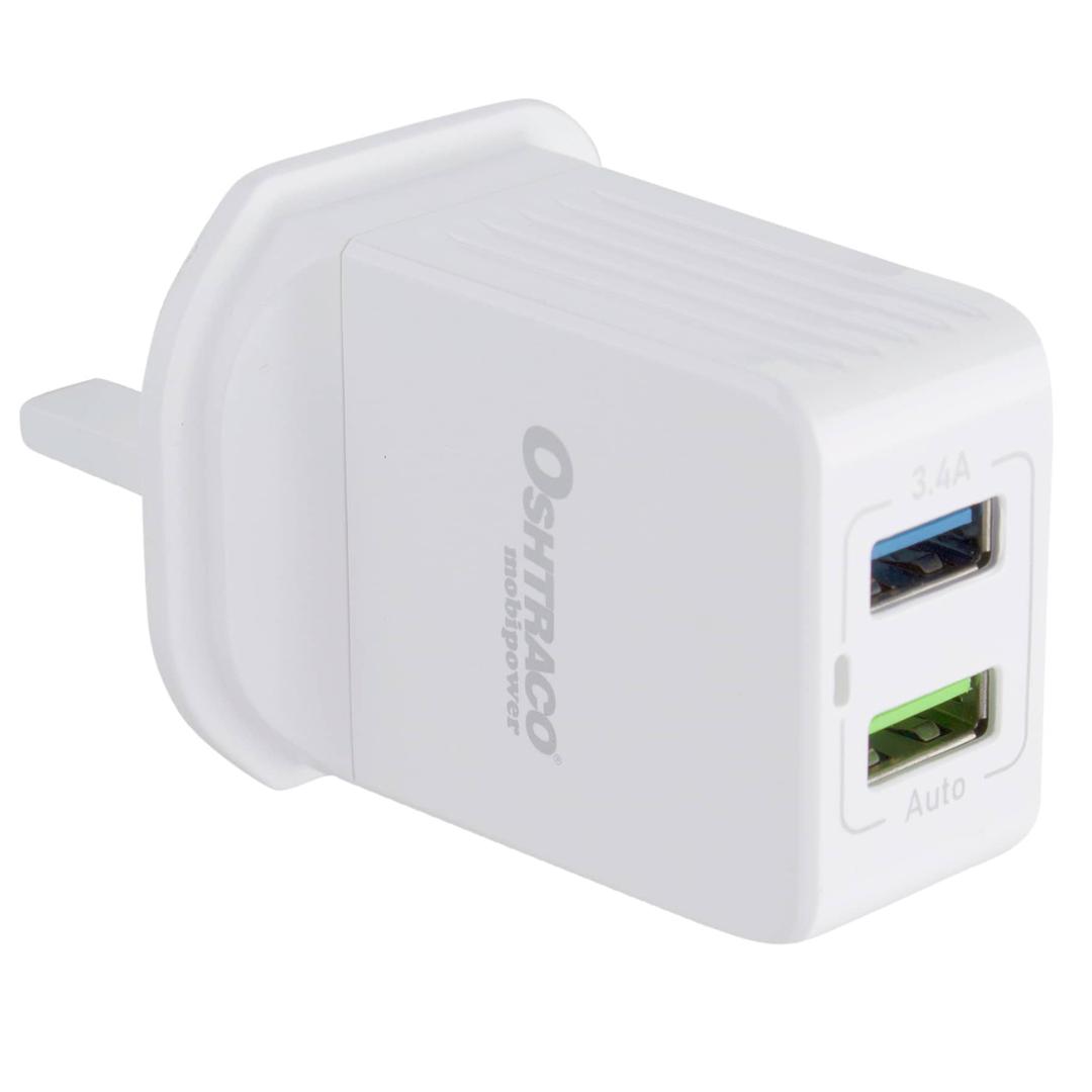 Dual Usb Port Wall Charger