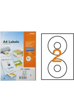 FORMTEC | CD Label 114 – 41.0 mm, Pack of 100 Sheets