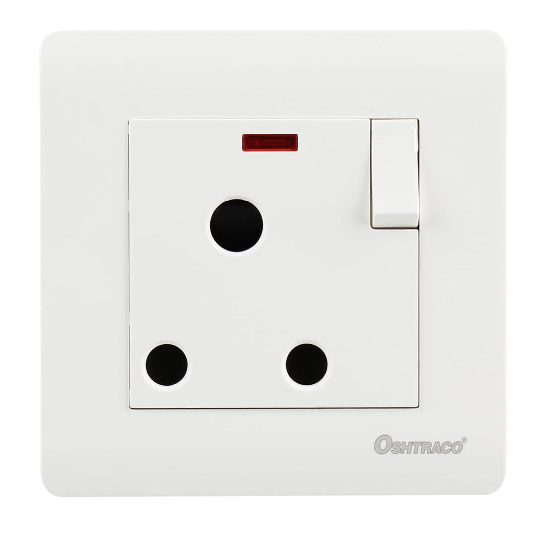 Oshtraco Wall Socket W/neon