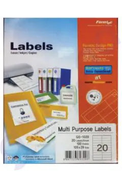 FORMTEC Label 2000 – 105 x 29 mm (Pack of 100 Sheets)