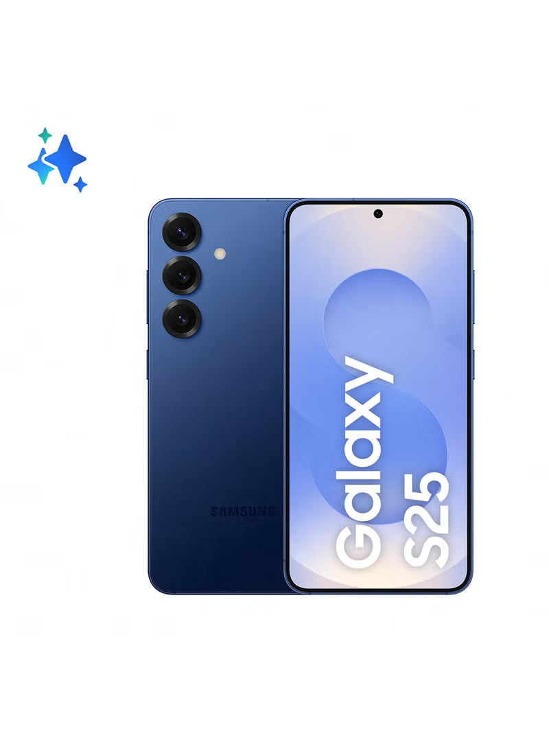 Galaxy S25 AI Dual SIM Navy 12GB RAM 256GB 5G - Middle East Version