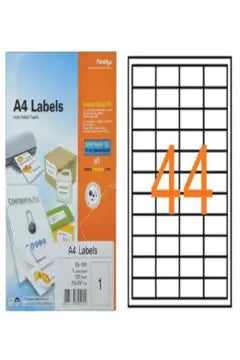 FORMTEC Label 4400 – 48 x 25 mm (Box of 100 Sheets)