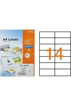 FORMTEC Label 1400 – 105 x 42 mm (Box of 100 Sheets)