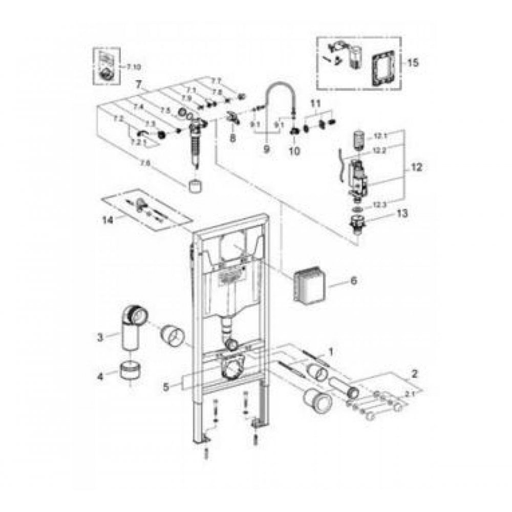 GROHE Rapid SL WC Cistern 1.13 M