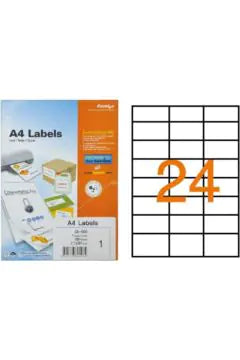 FORMTEC Label 2400 – 70 x 37 mm (Box of 100 Sheets)