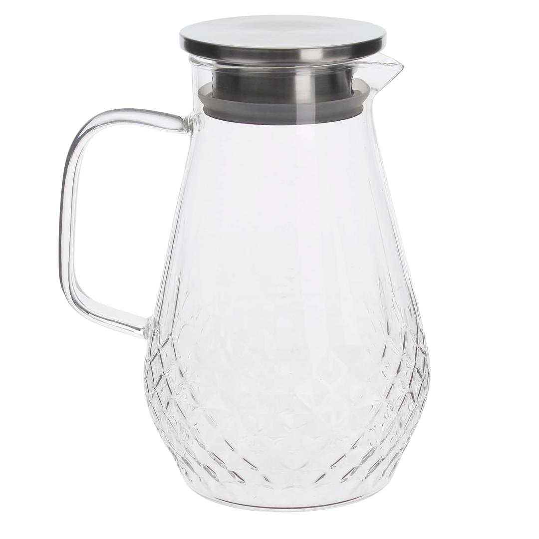 Neoflam Borosilicate Glass Diamond Pitcher