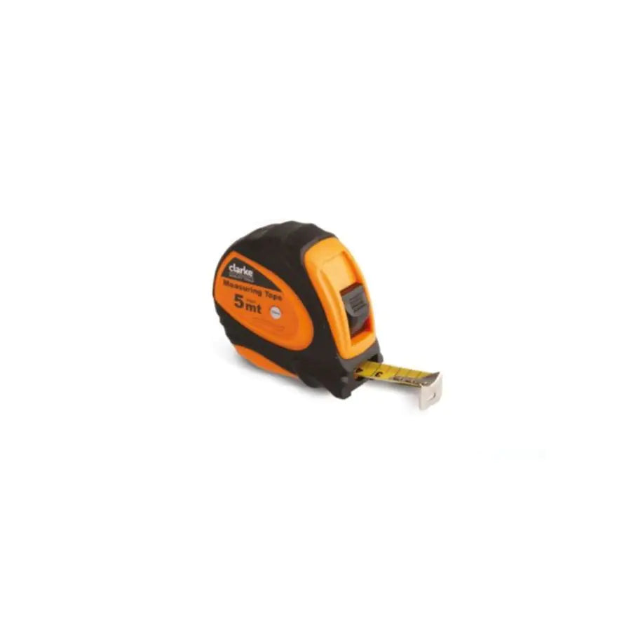Measuring Tape 5mtr Orange/Black Color Classic Body with Film Coated Blade & Lock Mechanism