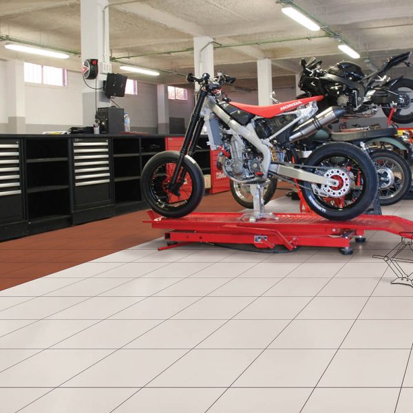 400×400 12SP Blanco SH Plain Tile