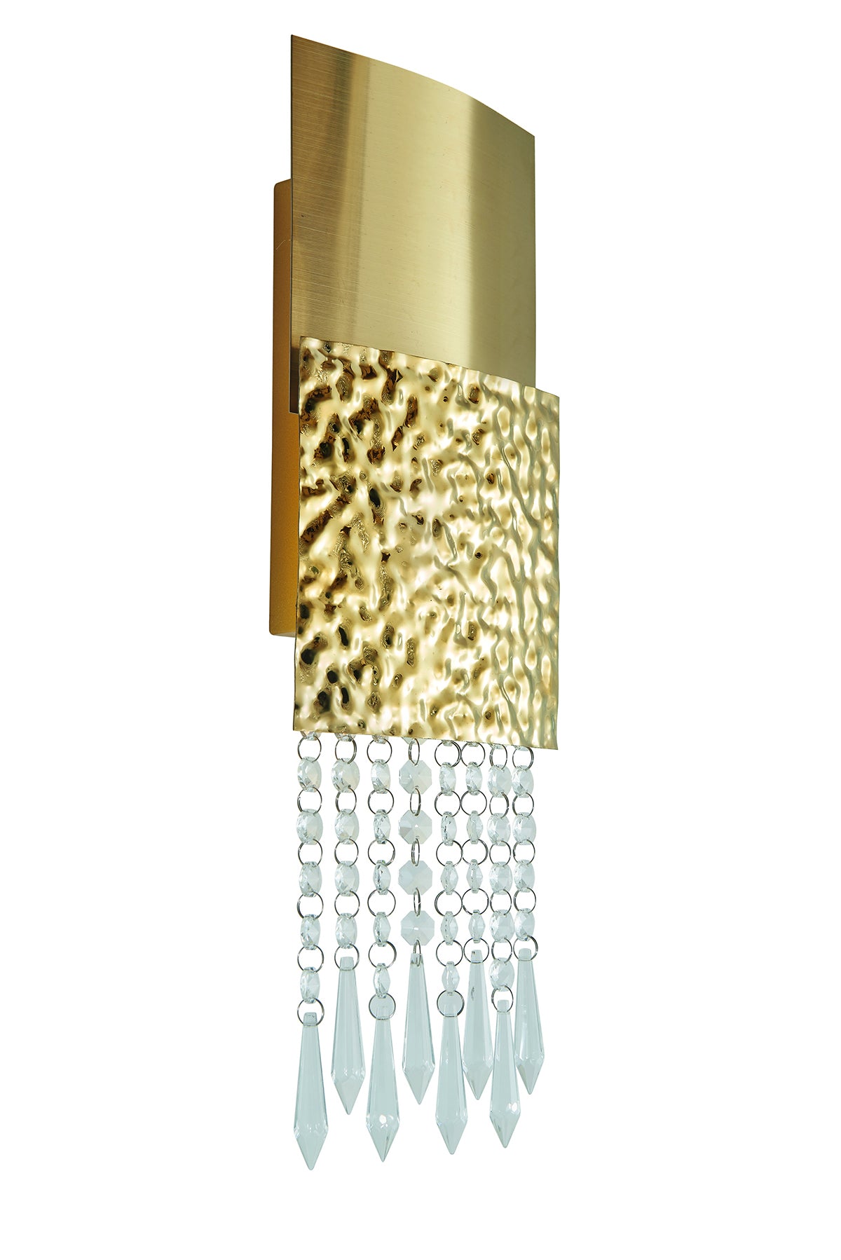 16×40cm Antique Brass Wall Light (OMW19005/2WL)