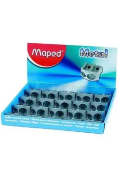 Maped Classic 2-Hole Metal Pencil Sharpener – Display Pack of 20