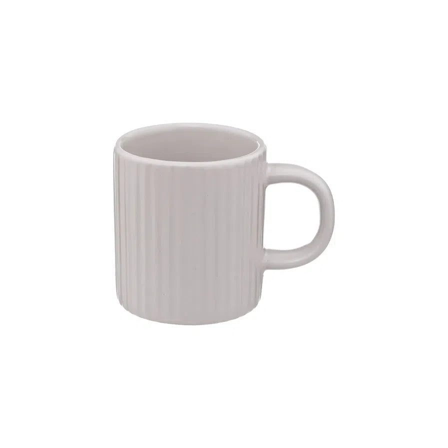 Sg Ribbed Earthenware Cup