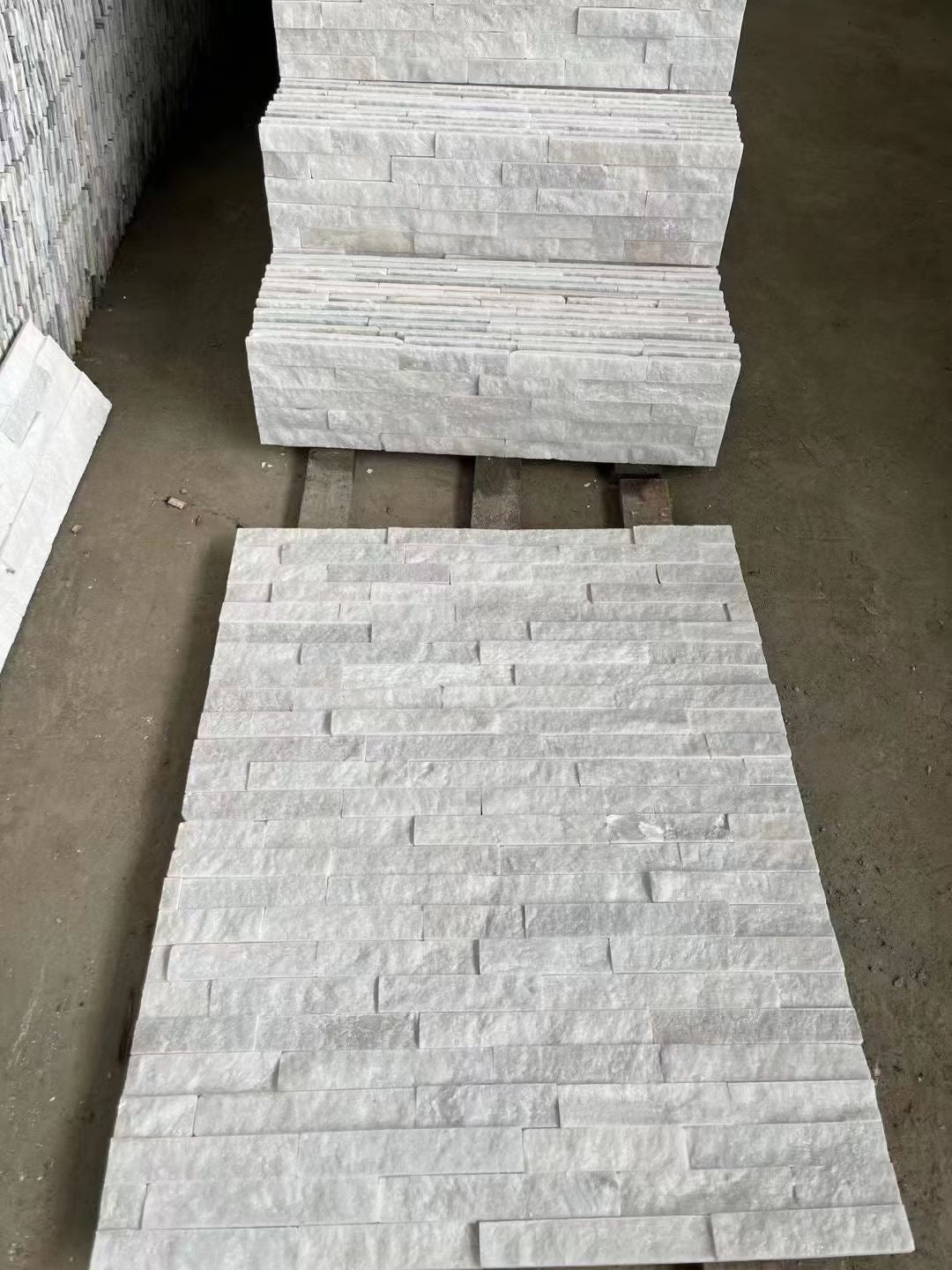 600x150 White Culture Stone 13SP (5 Strips)