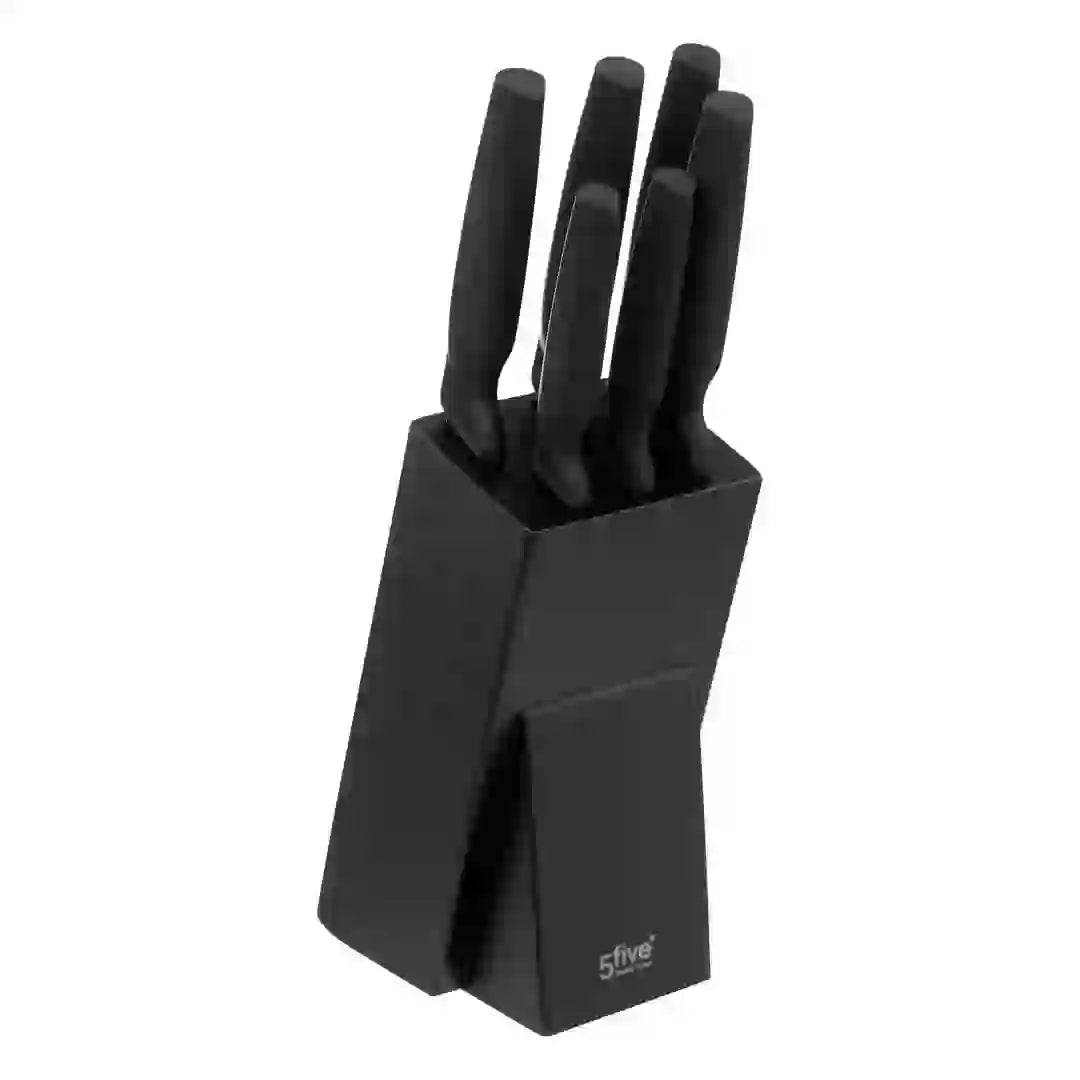 5five Knife Block Set