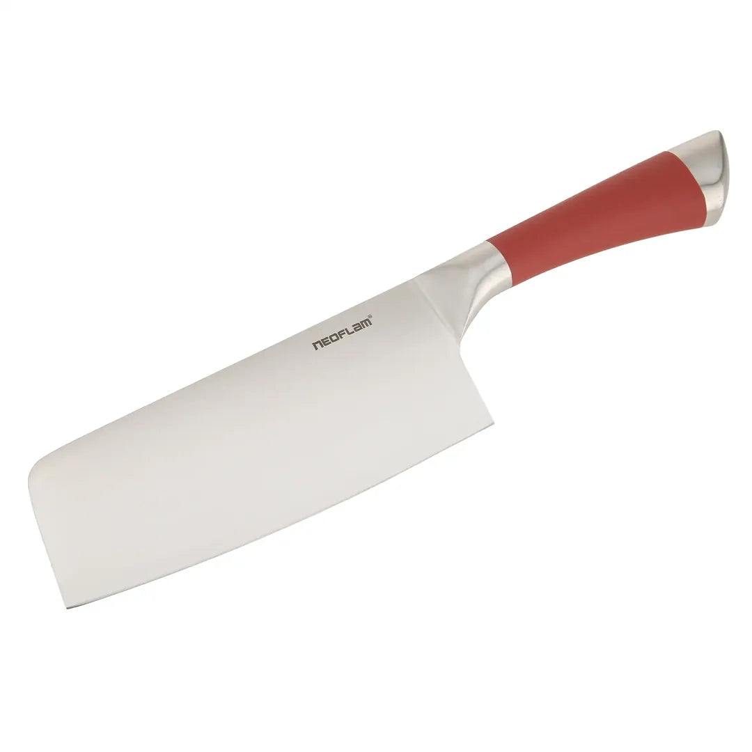 Neoflam Stainless Steel Chopper Knife W/tpr Handle