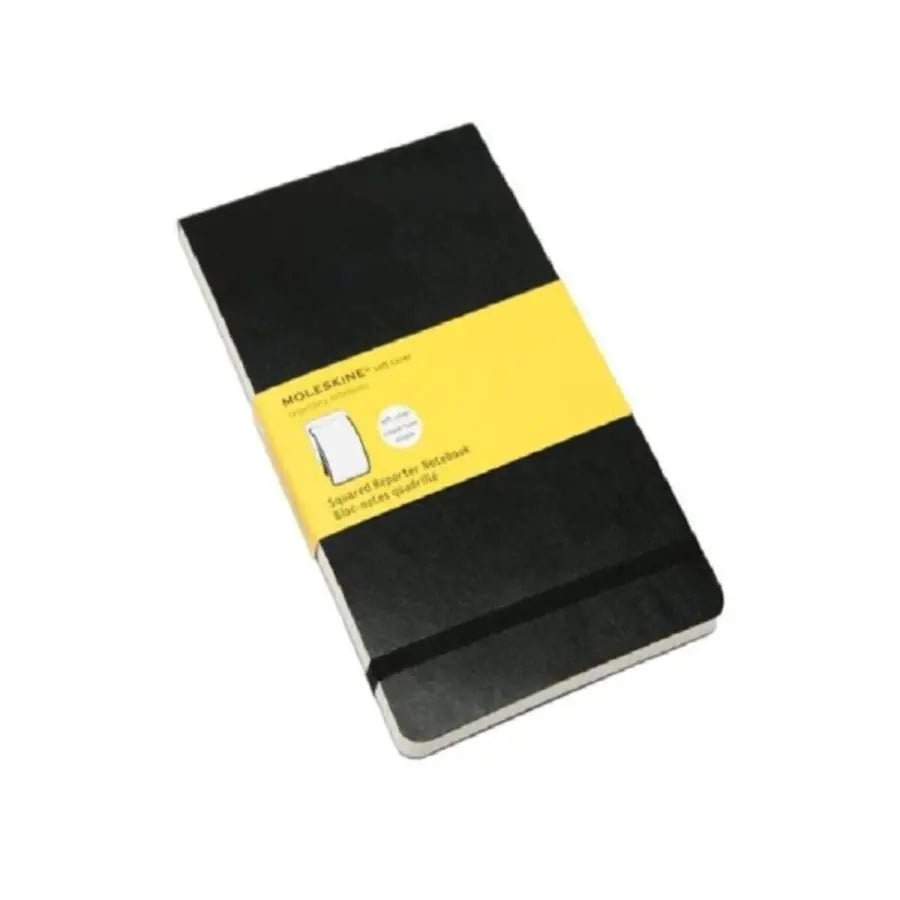 MOLESKINE | Reporter Soft Large Squared Notebook Black