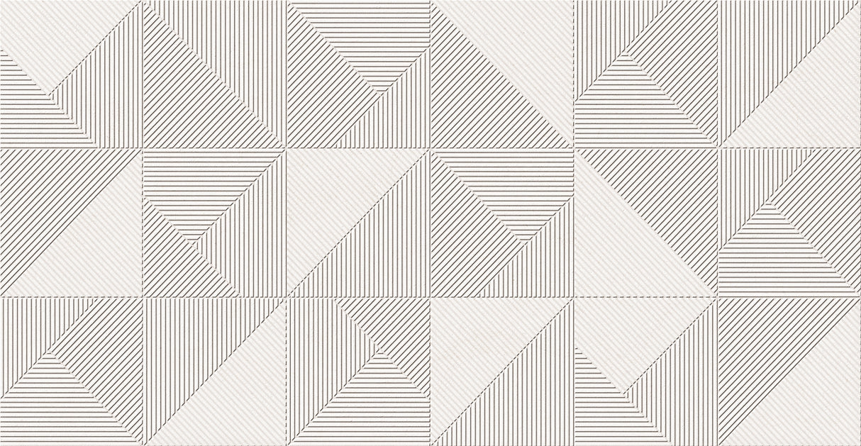 Oneida White Rect Matt 595×1192 Tile