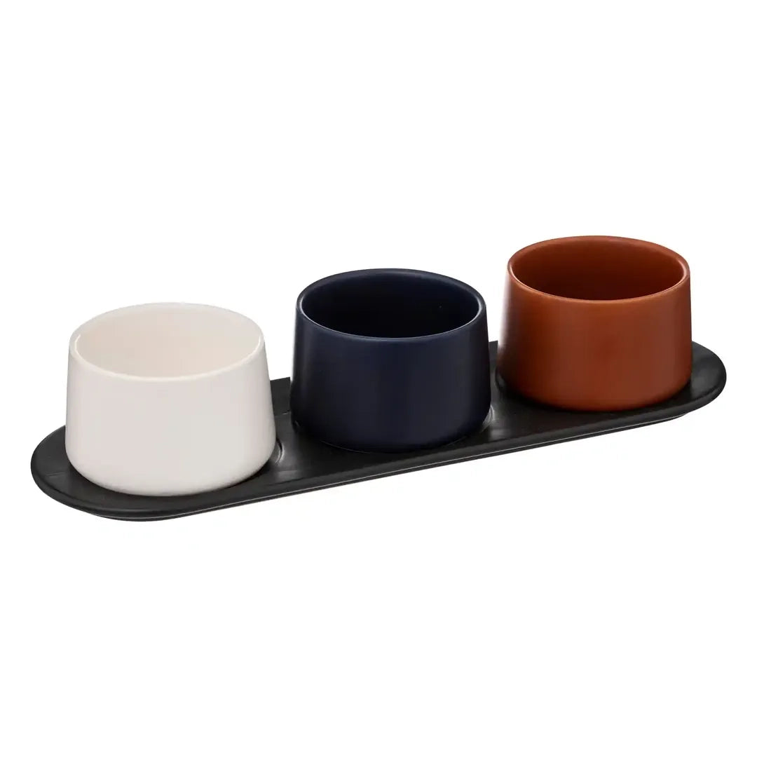 Sg Olme Stoneware Appetizer Set