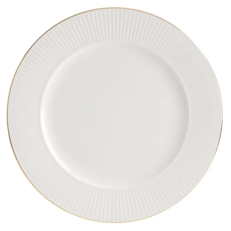 Orchid Royal Embossed New Bone China Dinner Plate