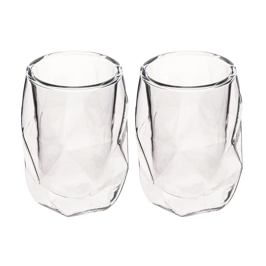 Neoflam Double Wall Borosilicate Glass Coffee Cup Set